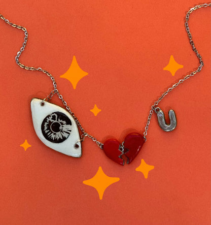 i loved you charm necklace