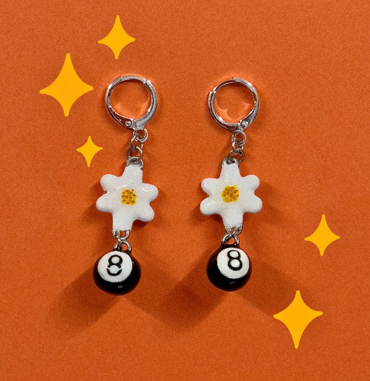 daisy drop earrings
