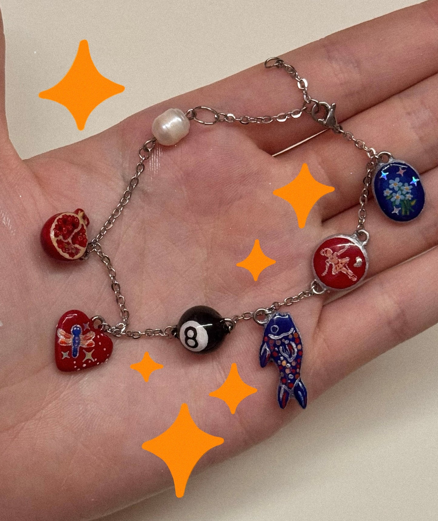 custom charm bracelet (for anabelle!)